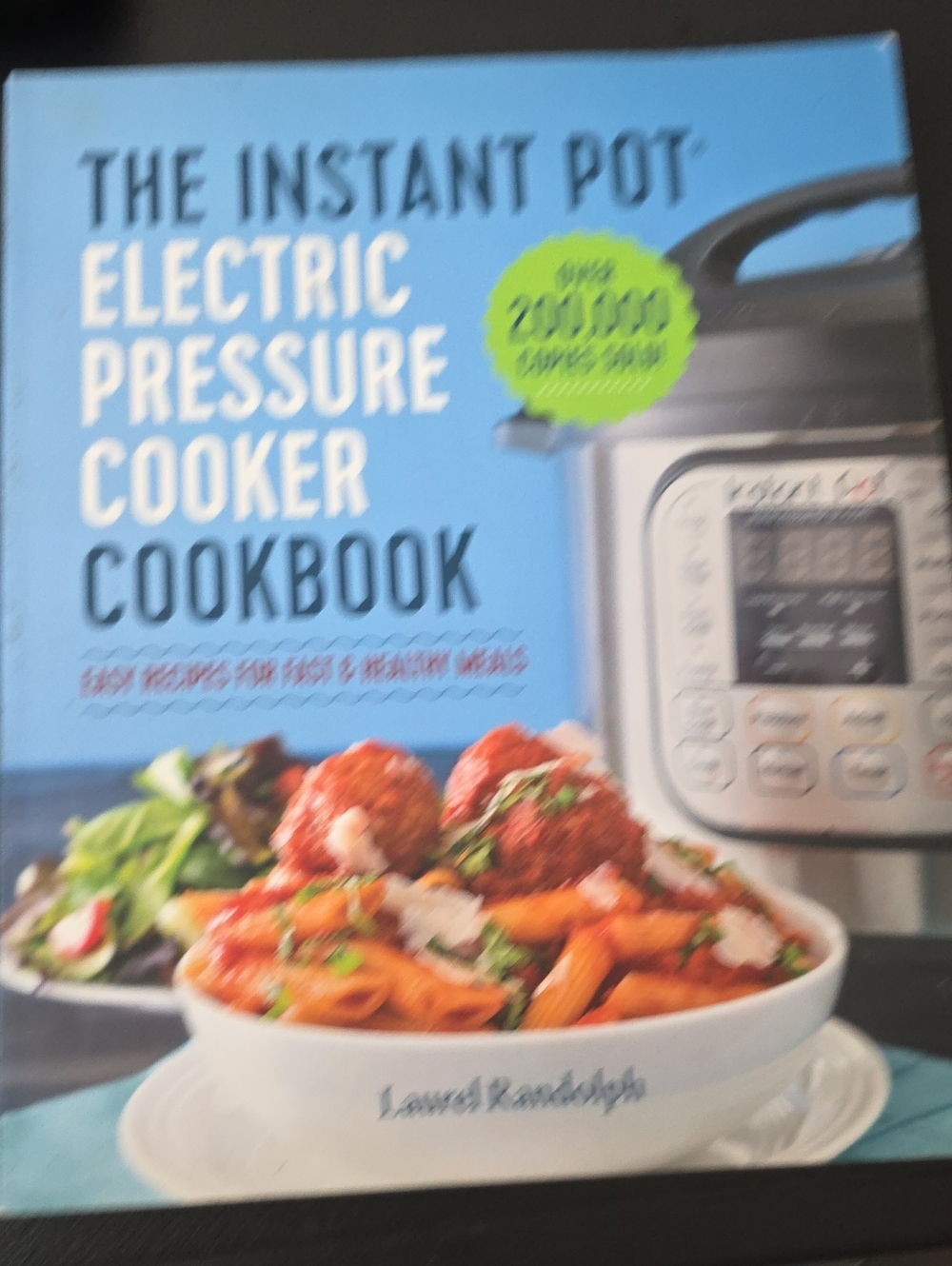 The Electric Pressure Cooker Cookbook — Blue Cover